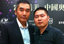 广州耀世娱乐与明星合影