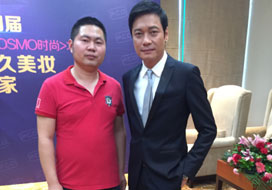 广州耀世娱乐与明星合影